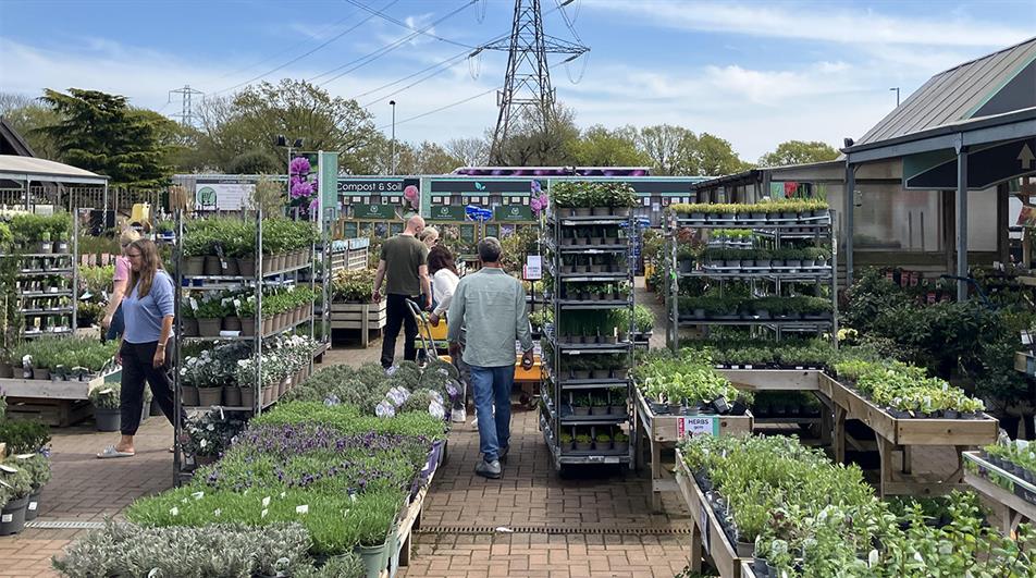 Garden centre planteria
